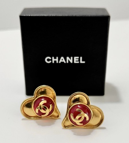 Orecchini chanel cuore 95p - chanel,