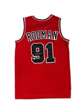 Dennis Rodman maglia rossa