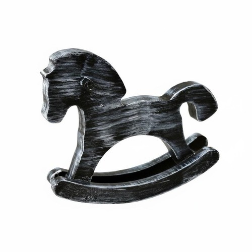 Cavallo dondolo legno - cavallo, a