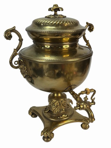 Antico samovar ottone rame - samovar,