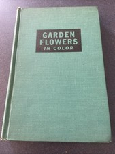Vintage 1943 Garden Flowers in