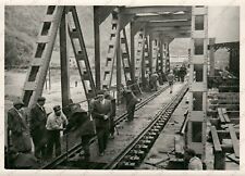 1953 CISMON DEL GRAPPA Valbrenta Primolano Ponte Ferrovia Vicenza Foto 15/16