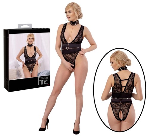 Body donna pizzo nero - pizzo, sexy