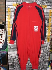 Vintage Adidas trefoil oldschool winter nordik ski sci '70s track tuta sci fondo