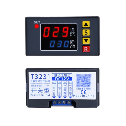 Modulo relè timer ritardo