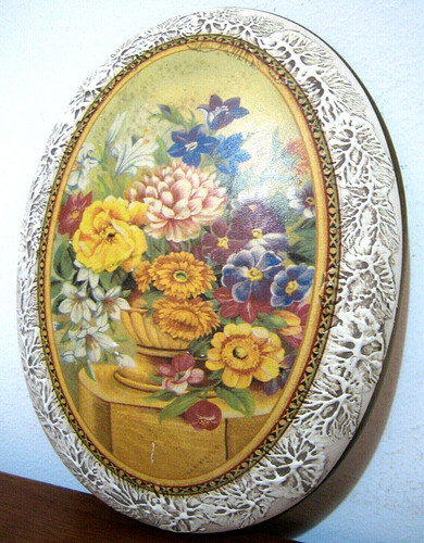 Quadro ovale ceramica - ovale, in