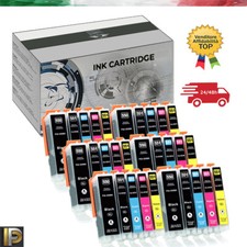30 CARTUCCE PGI-550 CLI-551 PER CANON PIXMA MX725 MX925 MG5450 MG5550 MG5650