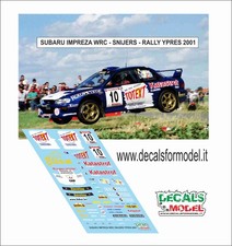 DECALS 1:43 SUBARU IMPREZA WRC