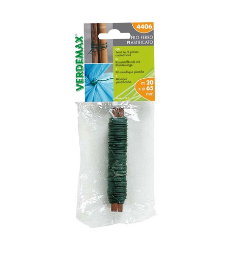 Filo ferro plastificato 20mt - filo,
