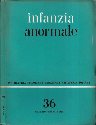 Infanzia anormale 36 - n.,