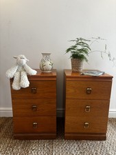 Coppia comodini vintage