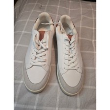 Zara Men's White Leather