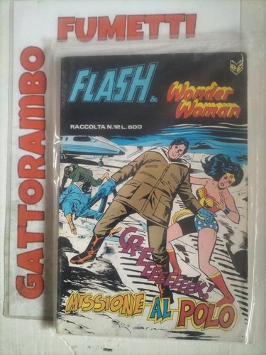 Raccolta flash wonder woman - raccolta,