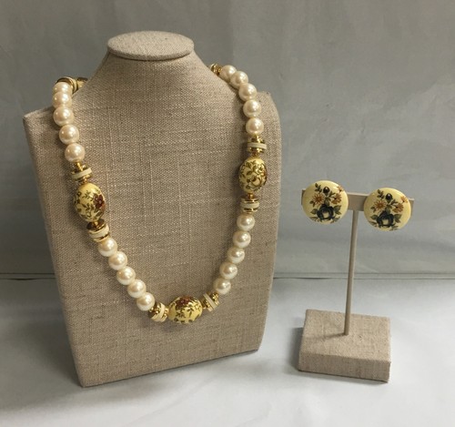 Collana perle finte - di,