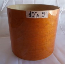 Fusto Acero Maple 10" x 9" Ciliegio laccato per tom tamburo percussione batteria