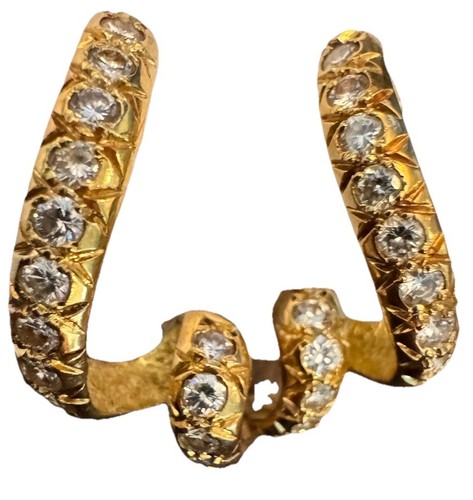 Orecchini dan frere oro giallo - orecchini,