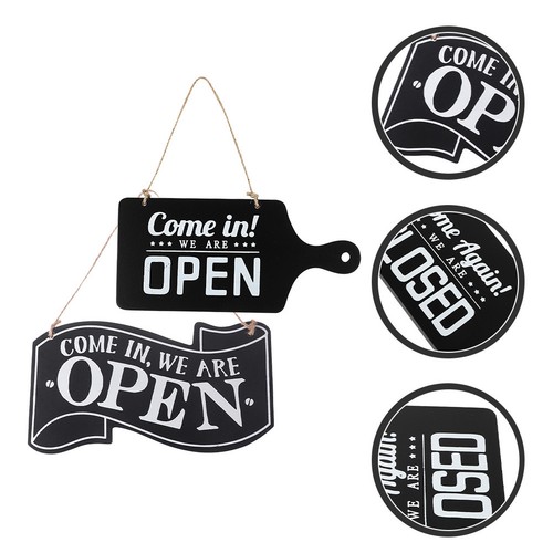 Pcs open and closed - 2, sign
