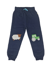 Ex Frugi Joggers Crawlers Trattore Agricolo Unisex Marina Militare 0-5 anni NUOVO
