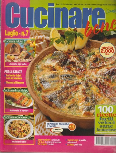 Rivista cucinare bene anno - rivista,