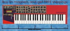 MAGNETE SINTETIZZATORE modulare CLAVIA NORD WAVE LEAD 1 2 3 4 A1 anniversario G2X G2