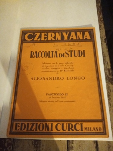 Raccolta studi czernyana - raccolta,