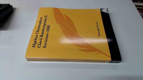 Algebra christophori clavii - christophori,