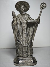 Antica statuina san nicola - antica, di