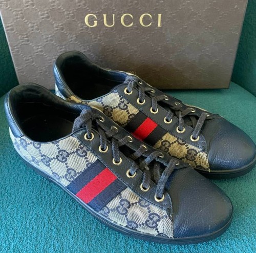 Gucci ace web stripe sneaker - web,