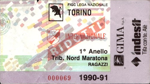 Biglietto stadio torino - torino,
