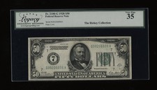 DBR 1928 $50 Chicago numero