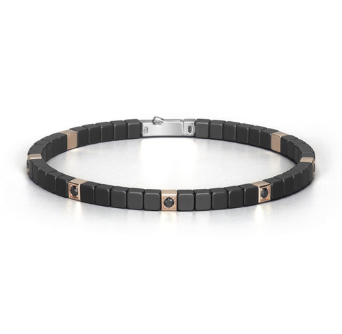 Baraka bracciale uomo ceramica - bracciale,