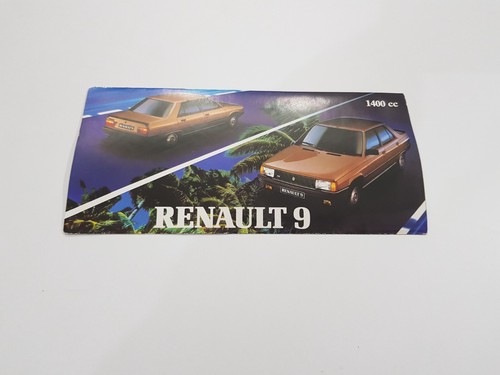 Brochure depliant renault - brochure,