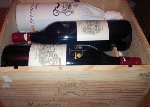 Magnum chateau mouton 2005 - chateau,