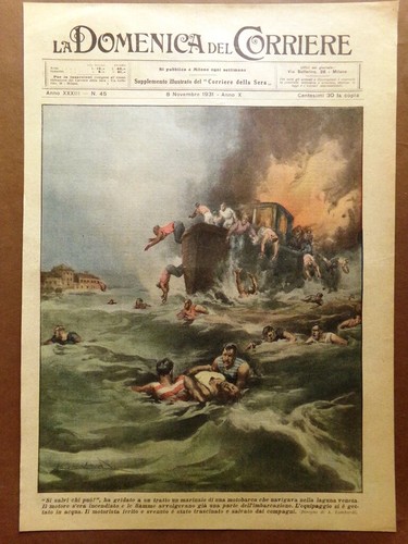 Copertina domenica corriere - domenica,