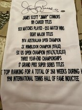 Jimmy Connors autograph STAT Polo Shirt