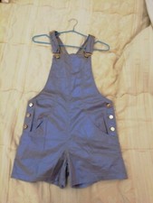 Salopette Bambina 10 Anni Marca Simonetta come nuova blu denim lucida