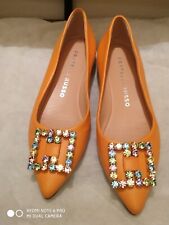 Scarpe in pelle e strass F.lli Russo - mai indossate - n. 37