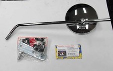 6344 - SPECCHIO TONDO CROMATO SINISTRO VESPA 50 SPECIAL R L N PX