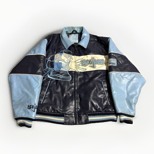 Giacca ecopelle vintage y2k - giacca,