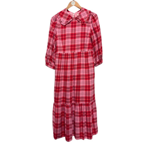 Joanie dress pink gingham - 8,