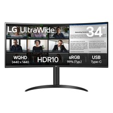 LG 34WR55QK-B monitor computer