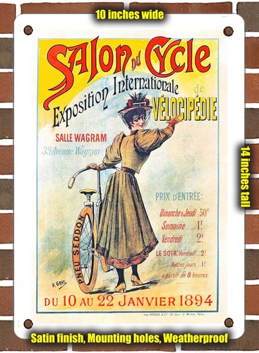 Insegna metallo 1894 - in,