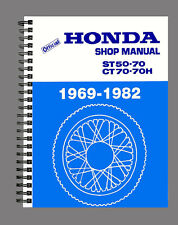 HONDA DAX ST50 ST70 WORKSHOP