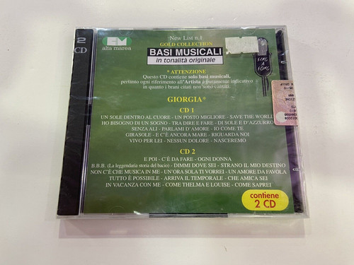 Basi musicali giorgia - cd, gold