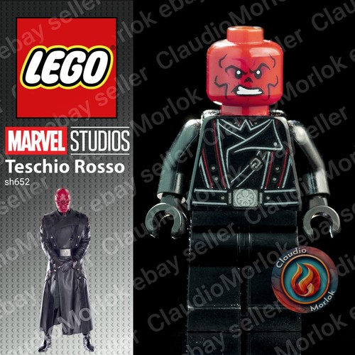 Lego red skull sh652 - ⭐,