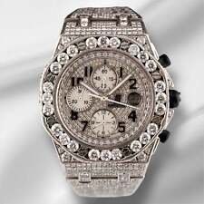 Orologio Audemars Piguet Royal Oak Offshore 42 mm 25 ct acciaio diamantato ghiacciato 26170ST