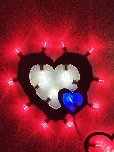 Luminaria lampada cuore - luminaria,