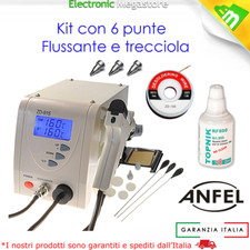 DISSALDATORE STAZIONE DISSALDANTE ASPIRA STAGNO PISTOLA FLUSSANTE TRECCIOLA PUNT