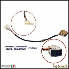 DC POWER JACK CONNETTORE ALIMENTAZIONE PER HP PAVILION DV5-1005EG DV5-1005EL