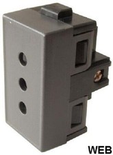 Presa 10A 250V - grigia - SIEMENS 10 pezzi